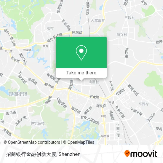 招商银行金融创新大厦 map