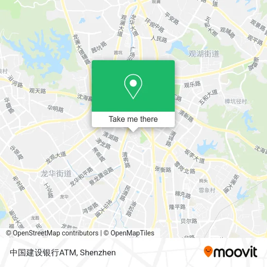 中国建设银行ATM map
