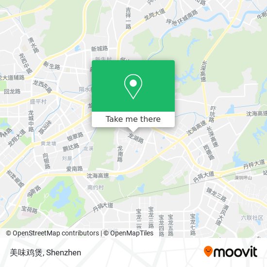 美味鸡煲 map