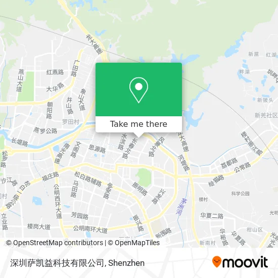 深圳萨凯益科技有限公司 map