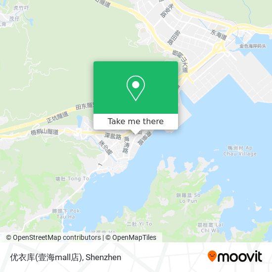 优衣库(壹海mall店) map