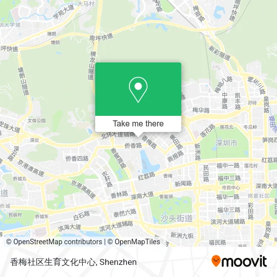 香梅社区生育文化中心 map