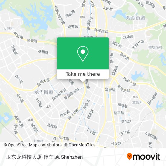 卫东龙科技大厦-停车场 map