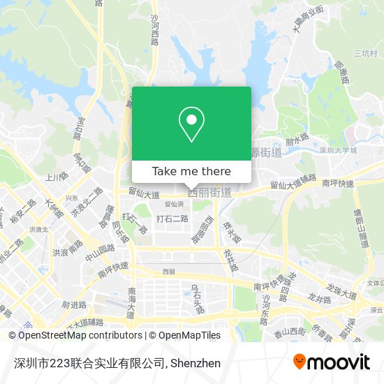 深圳市223联合实业有限公司 map