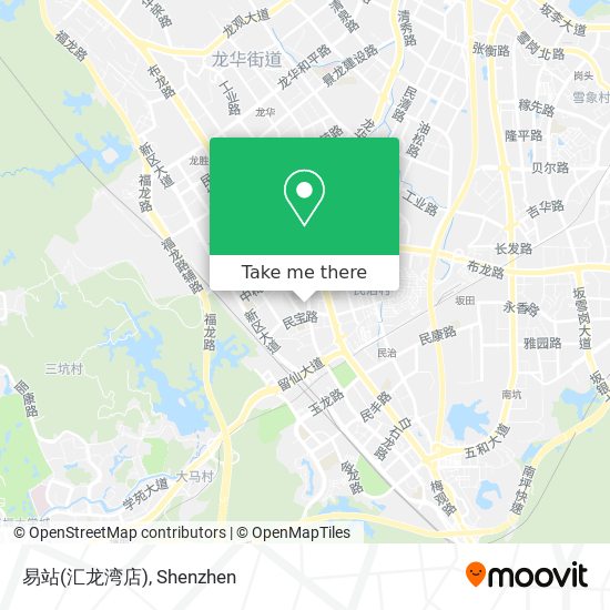 易站(汇龙湾店) map