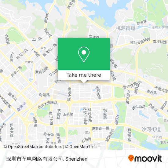 深圳市车电网络有限公司 map