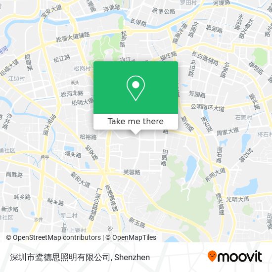 深圳市鹭德思照明有限公司 map