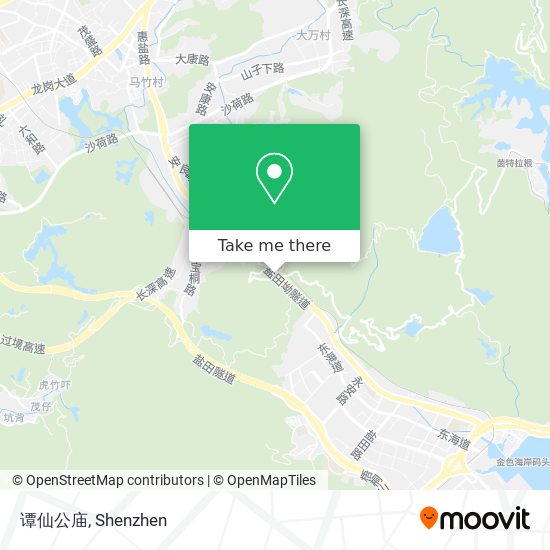 谭仙公庙 map