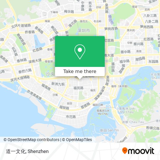 道一文化 map