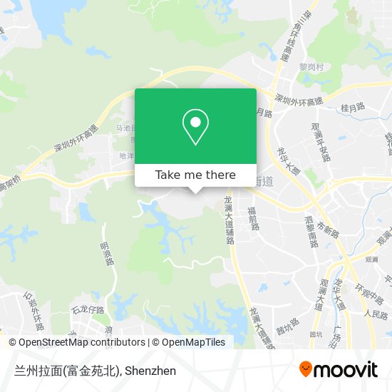 兰州拉面(富金苑北) map