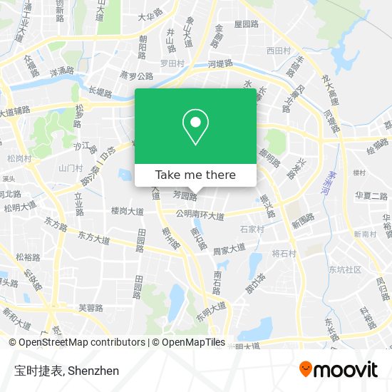 宝时捷表 map