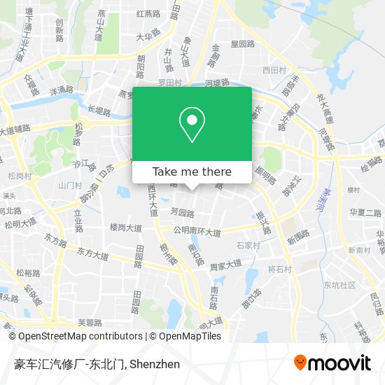 豪车汇汽修厂-东北门 map
