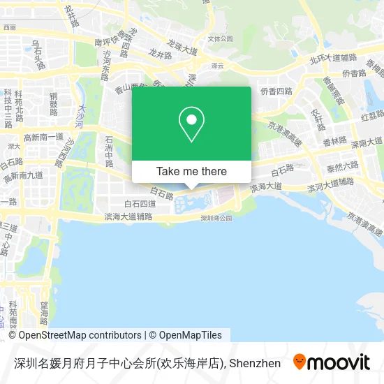 深圳名媛月府月子中心会所(欢乐海岸店) map