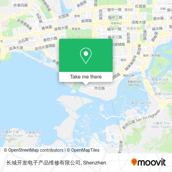 长城开发电子产品维修有限公司 map