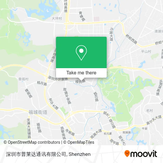 深圳市普莱达通讯有限公司 map
