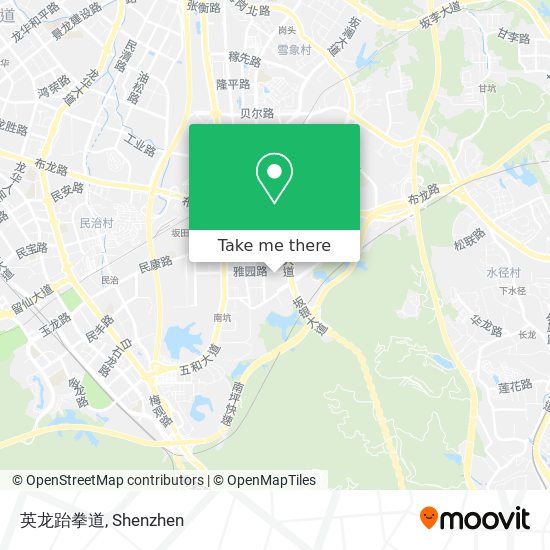 英龙跆拳道 map