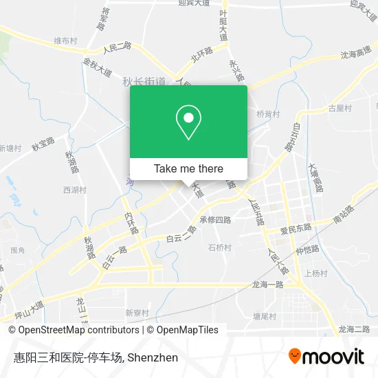 惠阳三和医院-停车场 map
