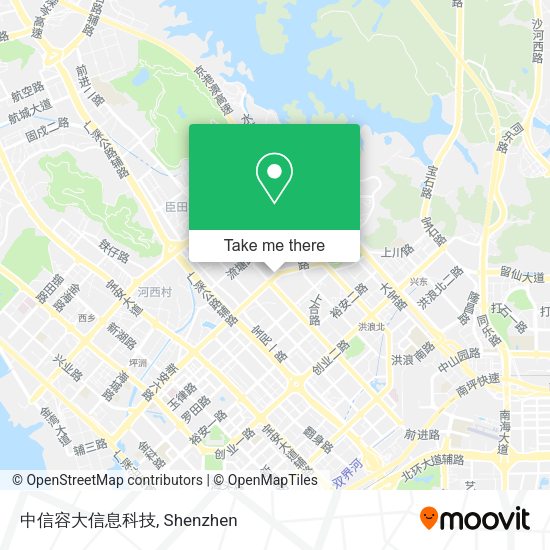中信容大信息科技 map