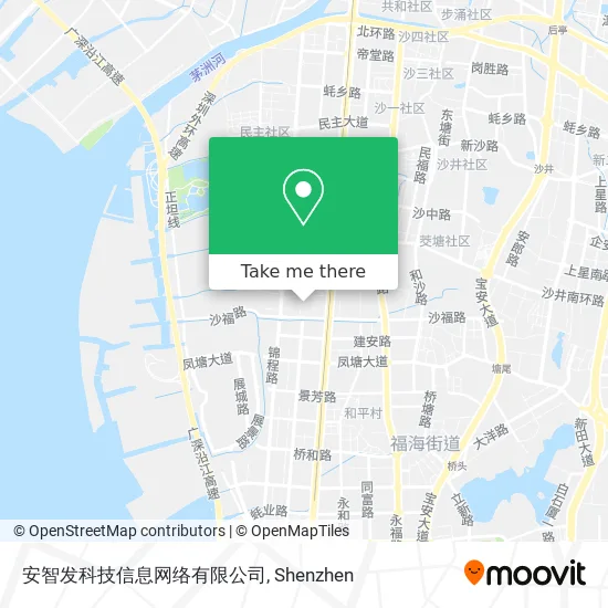 安智发科技信息网络有限公司 map