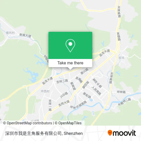 深圳市我是主角服务有限公司 map