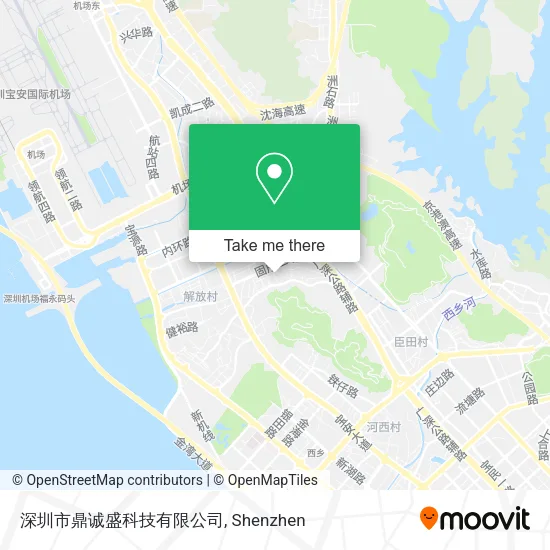 深圳市鼎诚盛科技有限公司 map