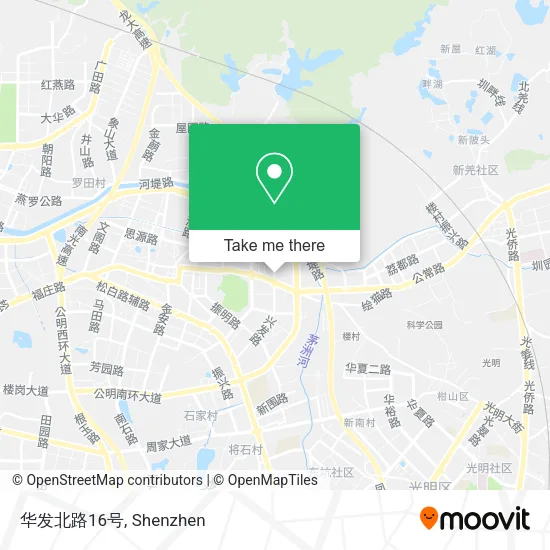 华发北路16号 map