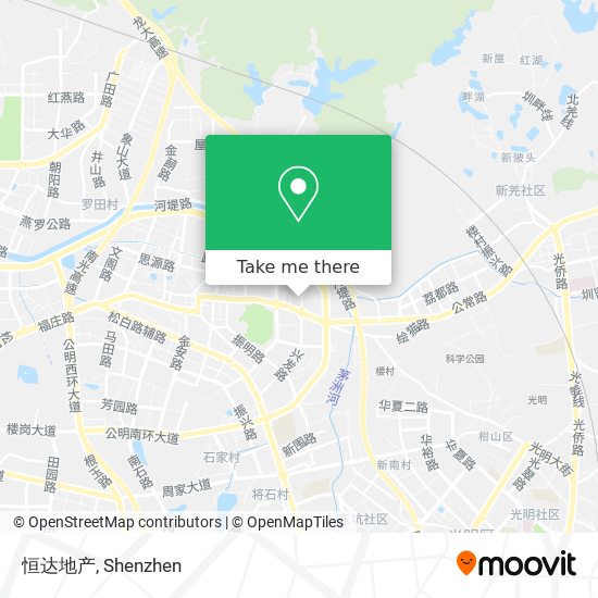 恒达地产 map