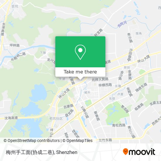 梅州手工面(协成二巷) map