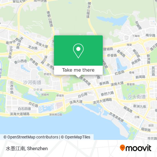 水墨江南 map