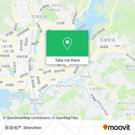 新港地产 map