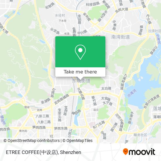 ETREE COFFEE(中设店) map