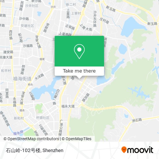 石山岭-102号楼 map