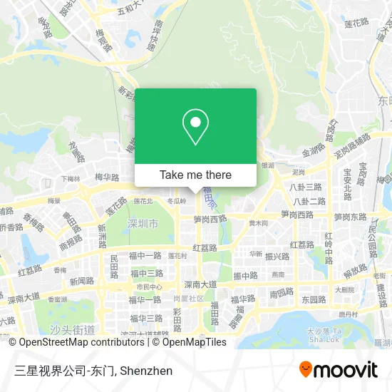 三星视界公司-东门 map