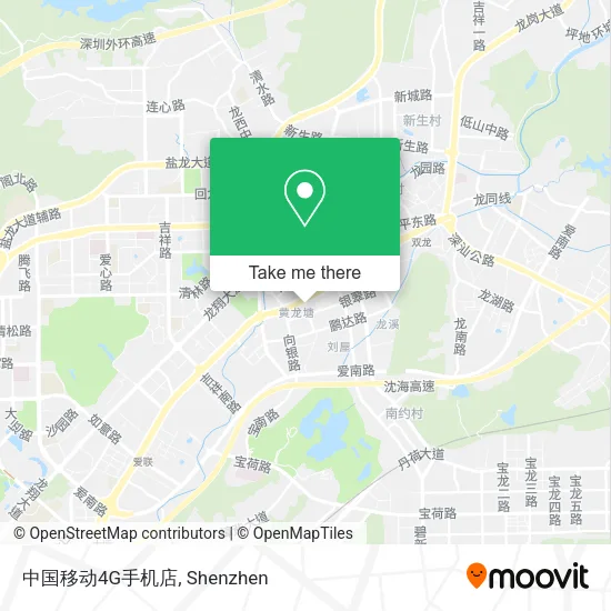 中国移动4G手机店 map