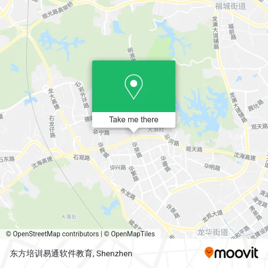 东方培训易通软件教育 map