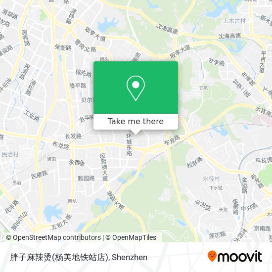 胖子麻辣烫(杨美地铁站店) map