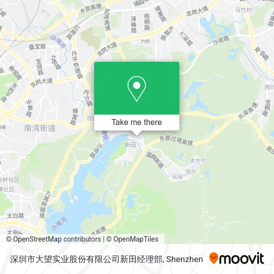深圳市大望实业股份有限公司新田经理部 map