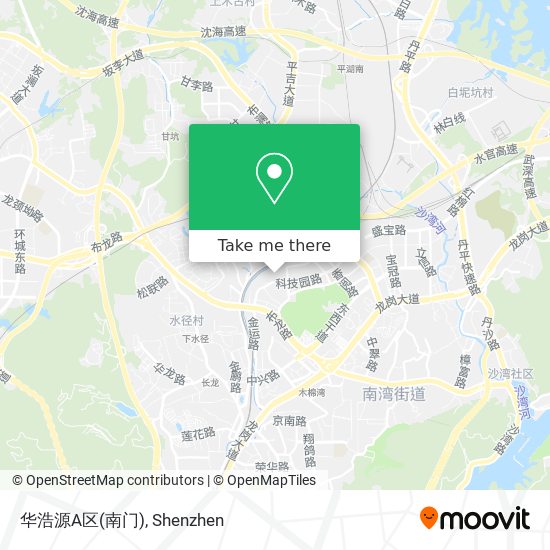 华浩源A区(南门) map