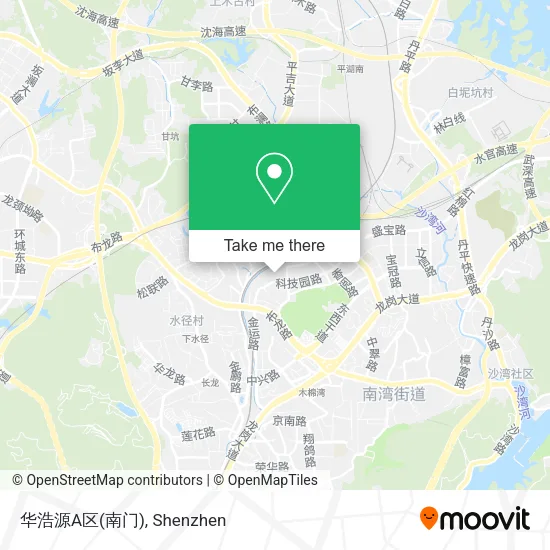 华浩源A区(南门) map