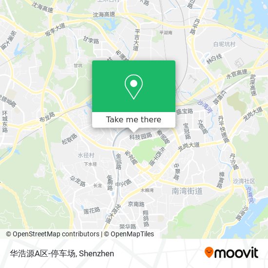 华浩源A区-停车场 map