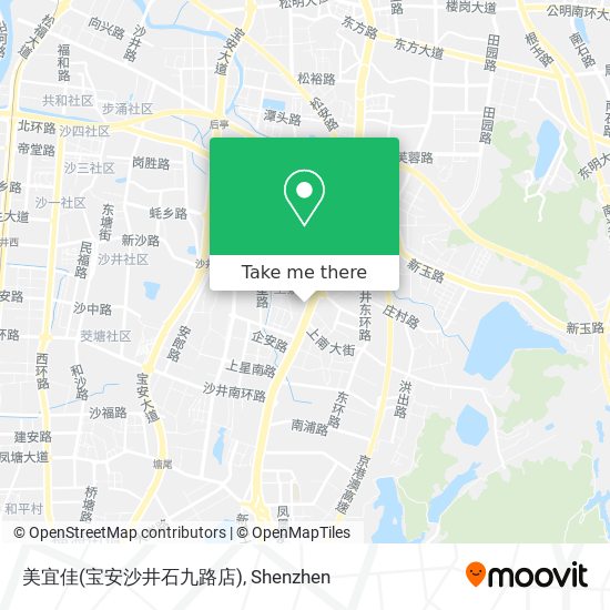 美宜佳(宝安沙井石九路店) map