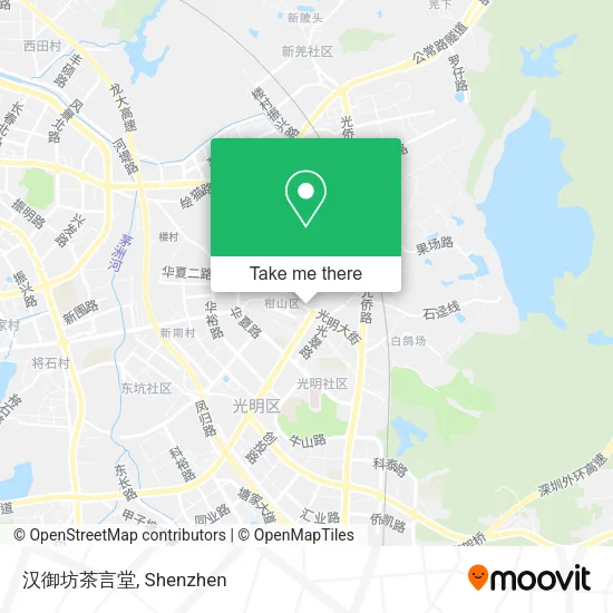 汉御坊茶言堂 map