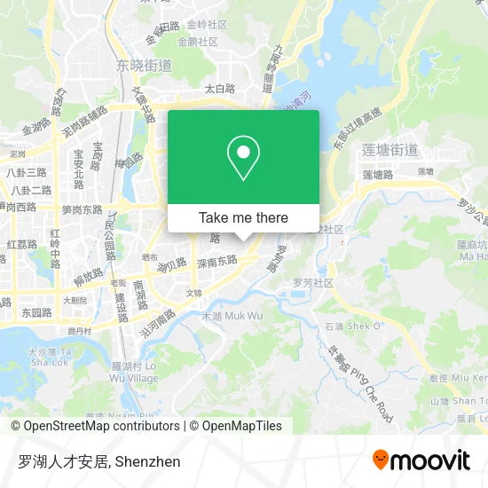 罗湖人才安居 map