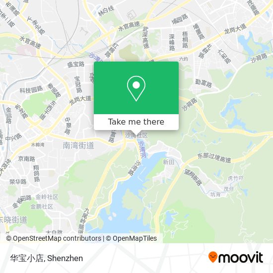 华宝小店 map
