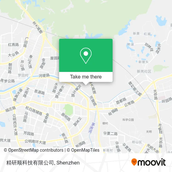 精研顺科技有限公司 map