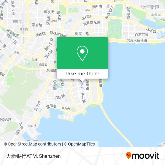 大新银行ATM map