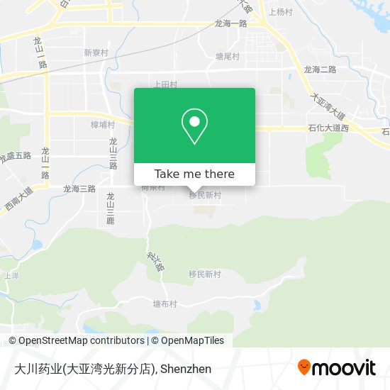 大川药业(大亚湾光新分店) map