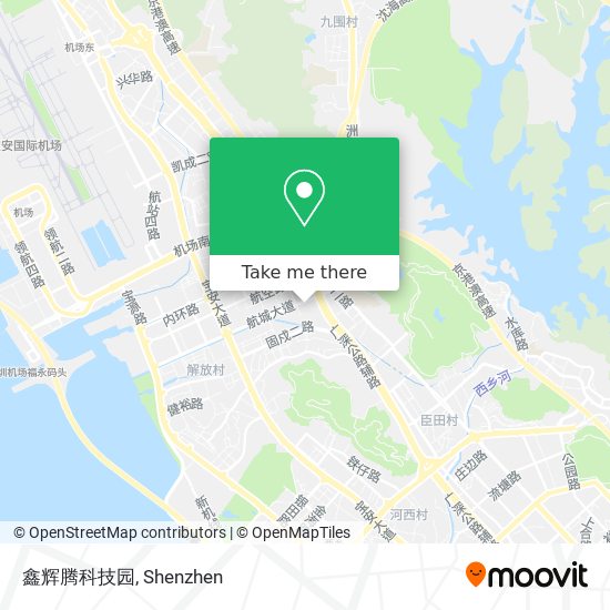 鑫辉腾科技园 map