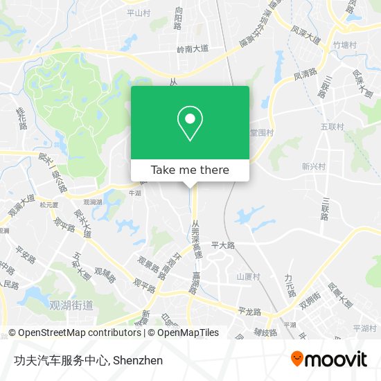功夫汽车服务中心 map