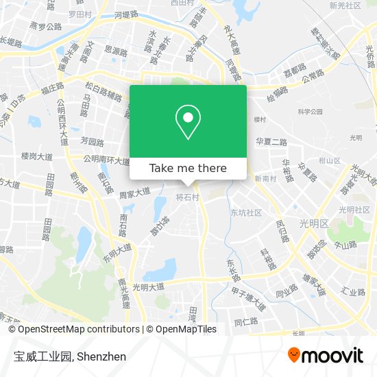 宝威工业园 map